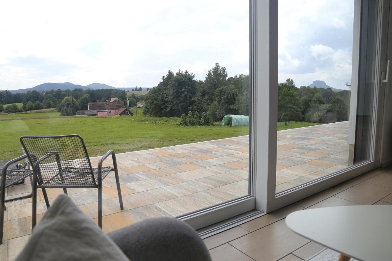 Auszeit Mit Weitblick In Der Saechsischen Schweiz - Kleiner Bauernhof Mit Tieren Und Wallbox Rathmannsdorf Extérieur photo