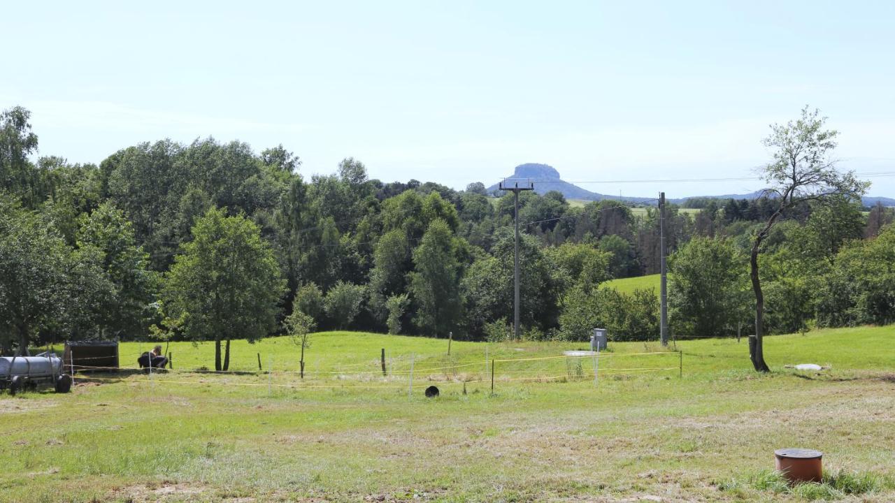 Auszeit Mit Weitblick In Der Saechsischen Schweiz - Kleiner Bauernhof Mit Tieren Und Wallbox Rathmannsdorf Extérieur photo